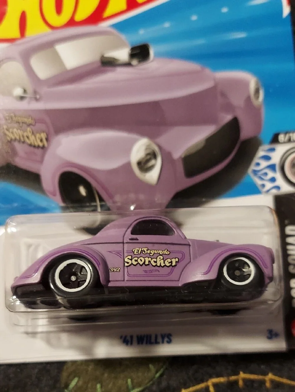 ❤️ Hot Wheels Purple '41 Willys